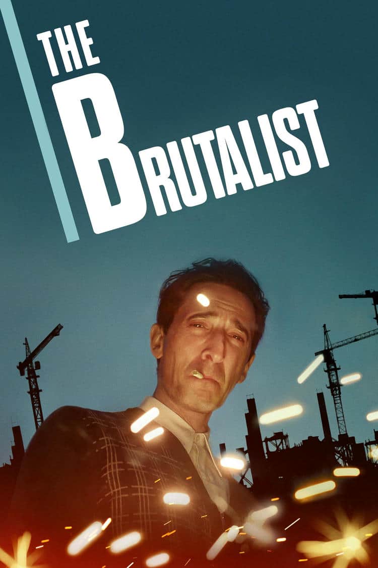 Poster for The Brutalist